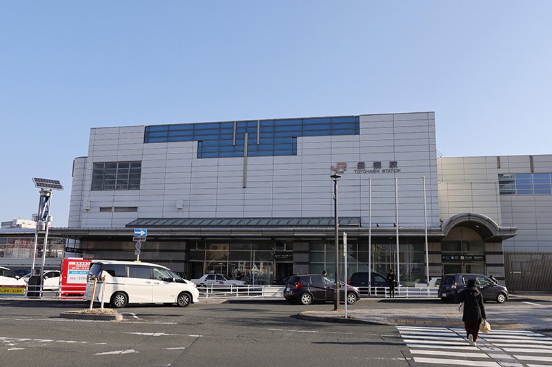 東海道新幹線の改札口が近い「豊橋」駅西口